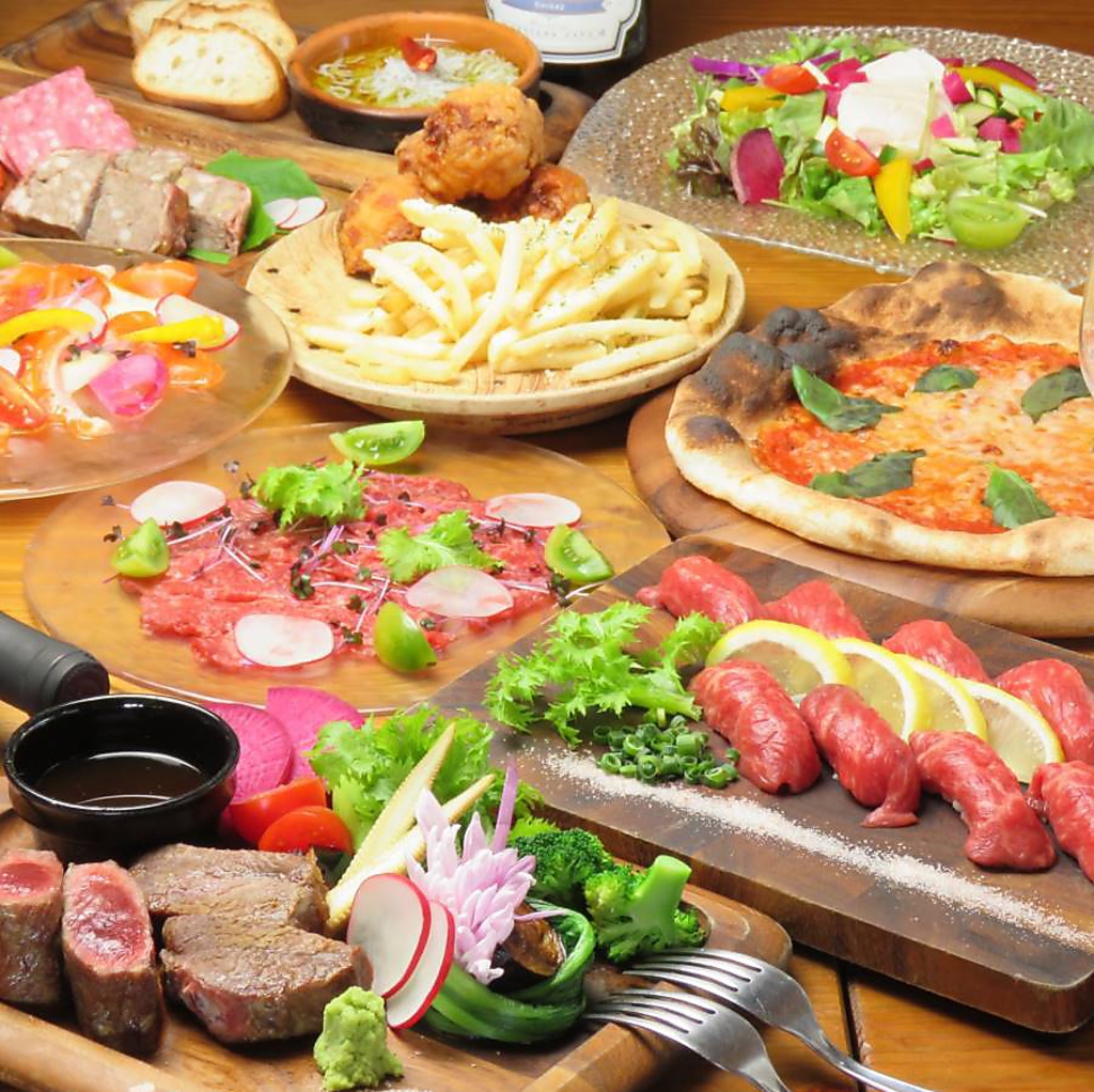 女子会コース三時間飲み放題付き4000円♪