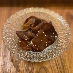 魚沼産生きくらげ刺し