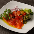 料理メニュー写真&nbsp;サーモンのカルパッチョ