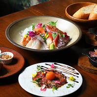 旬の味覚とこだわりの料理を楽しめる月替わりのフェア◎