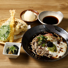とろろ なめこ オクラの冷やし出雲そば