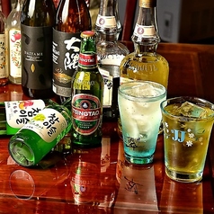 生のフルーツを使った酎ハイ!