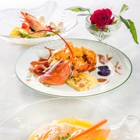 旬の魚介をコースで満喫♪ランチ・ディナーで至福の時を