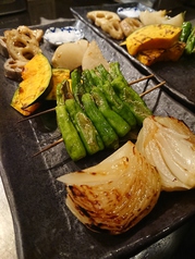 旬の焼き野菜