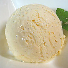 バニラアイス