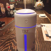 菌・ウイルス分解 超音波式加湿器「TR+（ティーアールプラス）」　全店に設置　★広範囲を すばやく 効率よく 除菌！人体にも環境にもやさしい空間除菌です。