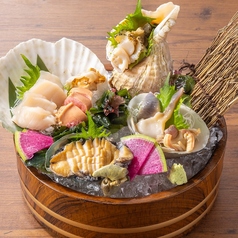 活貝刺し4種盛り合わせ