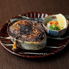 本鮪輪切り塩焼き