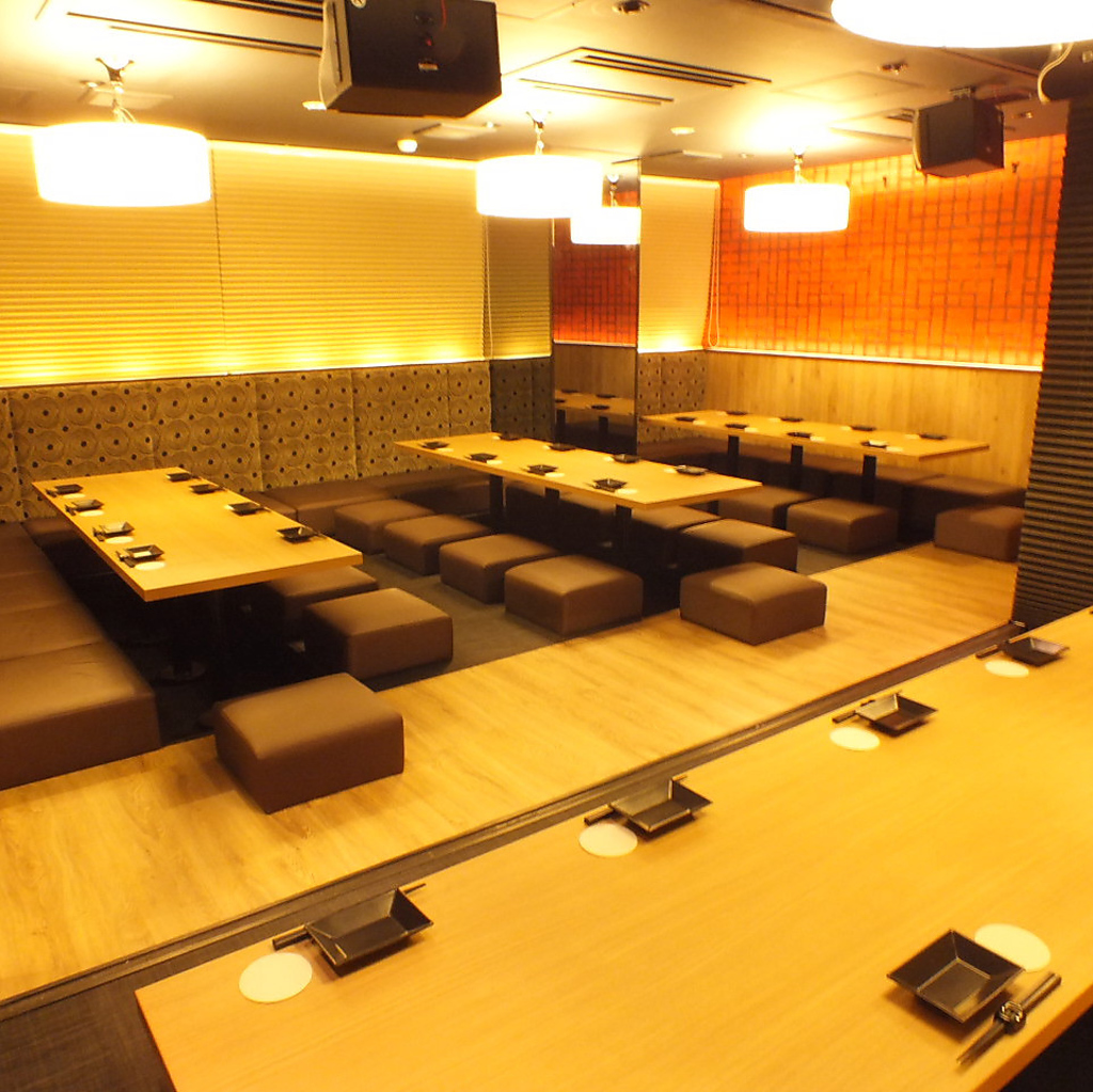 大人数でのご宴会にも対応可能！同窓会や会社宴会の際に是非！