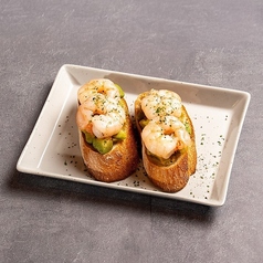 えびアボカドガーリックトースト