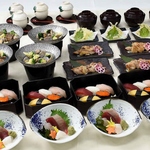 ご宴会もおまかせください◎2時間飲み放題付きで刺身盛り合わせや天ぷらなどが楽しめます！