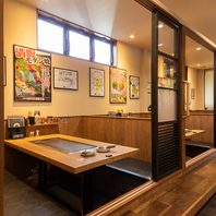 最大60名様まで対応！広々空間で一体感のある熱々な宴会