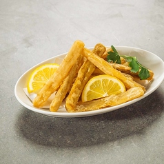 低温貯蔵のこだわり牛蒡の唐揚げ