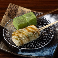 デザート串かつ 抹茶わらび餅