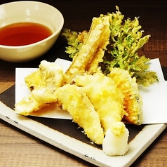 季節の天麩羅盛り合わせ