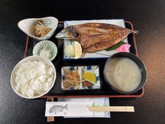 炭焼き特大さば開き定食