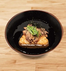 牛たんの味噌焼おにぎり茶漬け