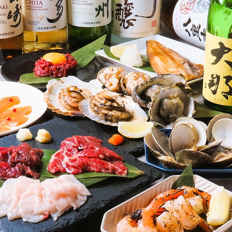 【翌5時まで営業◎】鮮度抜群の海鮮と馬刺しがオススメ！知る人ぞ知る宇都宮の隠れ家