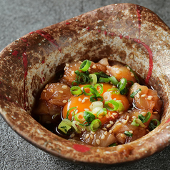 鶏刺しユッケ