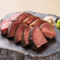 おすすめ 12時間低温調理の厚切りレアたん焼き