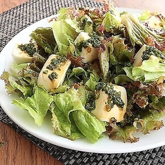 豆腐和風ごまサラダ