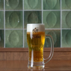 サッポロエビス樽生 中ジョッキ