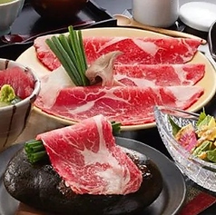 牛すき石焼しゃぶと選べる丼