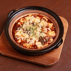 のびるチーズの麻婆豆腐