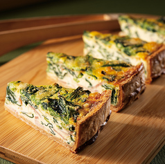 ほうれん草とベーコンのキッシュ