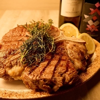 Tボーンステーキ圧巻800g！