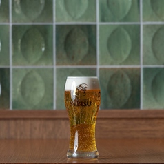 サッポロエビス樽生 小グラス