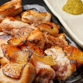 料理メニュー写真 宮崎地鶏の岩塩焼き