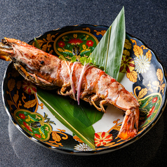 大海老串 塩焼き
