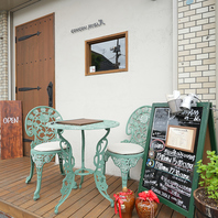 ランチタイム(土日営業)＆テラス席(ペット可)