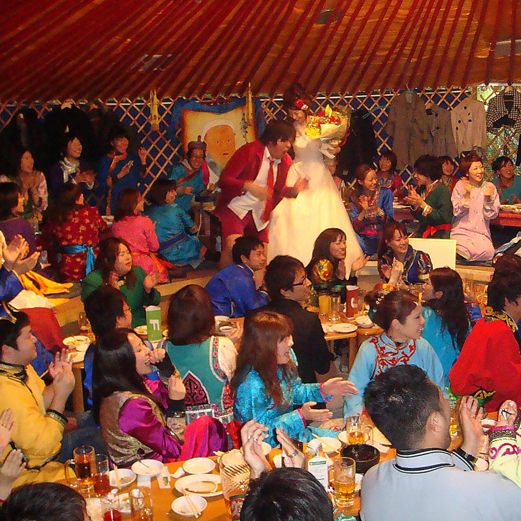 こちらは仮装パーティーの風景♪こんなパーティーをしたいなど様々なご要望にお応えします！