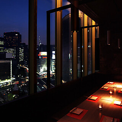 茶屋町 夜景個室 ラピュタ 空の頂の雰囲気2