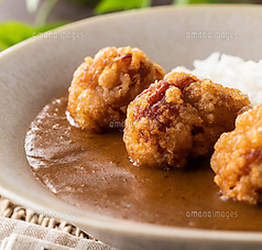 唐揚げカレー
