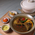 料理メニュー写真&nbsp;B．旬野菜とチキンのスープカレー