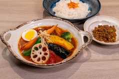 キーマとリボーンカレー