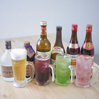 【自由なスタイルで！単品飲み放題】