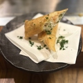 料理メニュー写真&nbsp;自然薯と海老の春巻き
