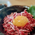 料理メニュー写真&nbsp;【馬肉一品料理】桜ユッケ刺