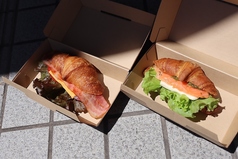 【CROISSANT PLATE(ドリンク付き)】BLTサンド