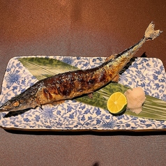 秋刀魚の炭火焼