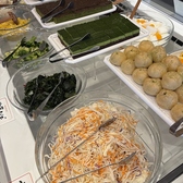 惣菜メニューも充実のラインナップ★女性やお子様にも大人気のスイーツビュッフェも♪