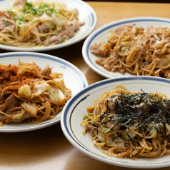 選べる4種の味付けに、2玉分までお得に楽しめる『焼きそば』