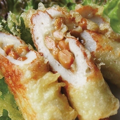 ちくわと納豆 2本