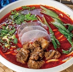 麻辣牛肉ラーメン