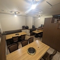 4名様テーブル×1卓をご用意しております。