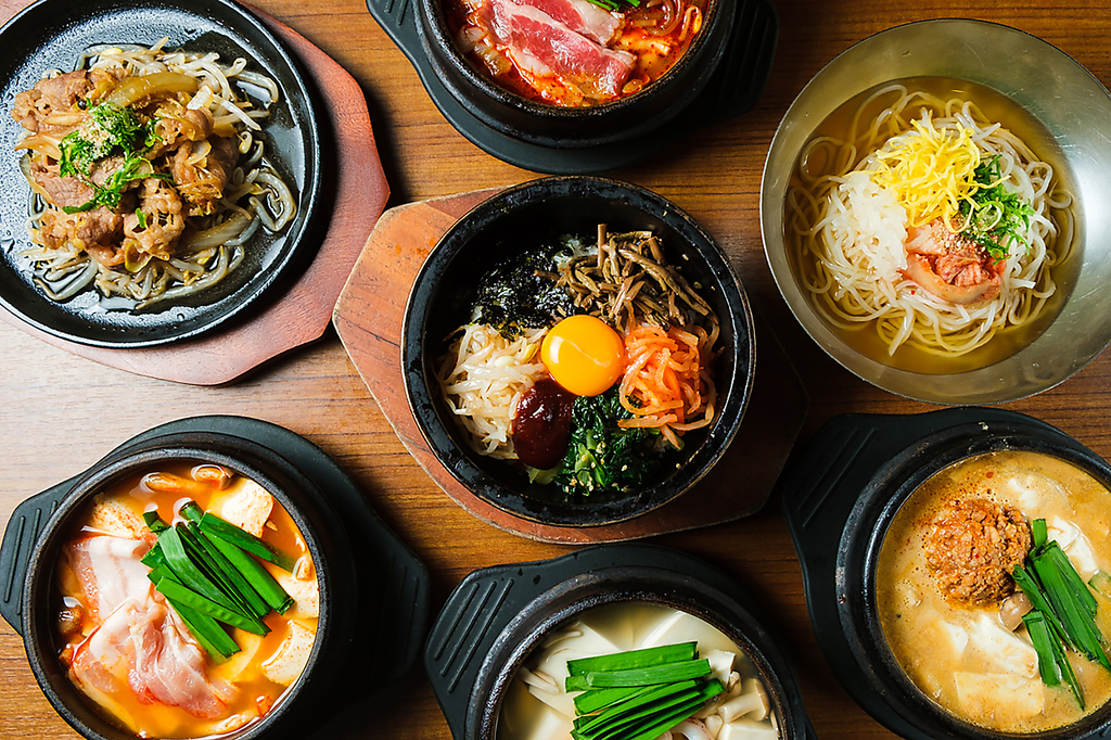 ランチも本格韓国料理で！